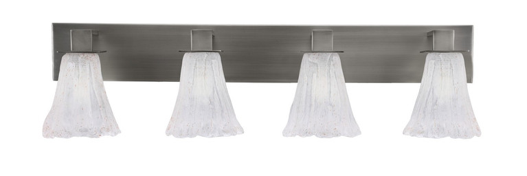 Toltec Lighting - 584-GP-729 - Four Light Bath Bar - Apollo - Graphite