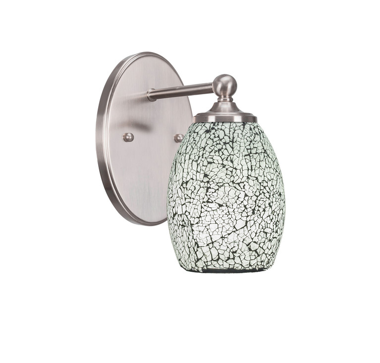 Toltec Lighting - 5911-BN-4165 - One Light Wall Sconce - Capri - Brushed Nickel