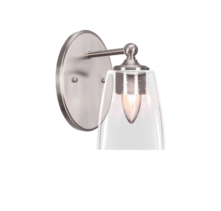 Toltec Lighting - 5911-BN-461 - One Light Wall Sconce - Capri - Brushed Nickel