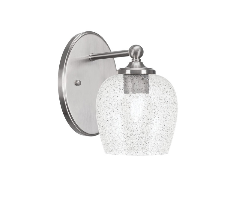 Toltec Lighting - 5911-BN-4812 - One Light Wall Sconce - Capri - Brushed Nickel