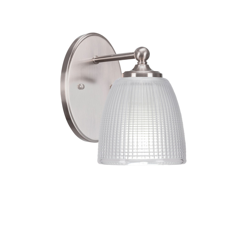 Toltec Lighting - 5911-BN-500 - One Light Wall Sconce - Capri - Brushed Nickel