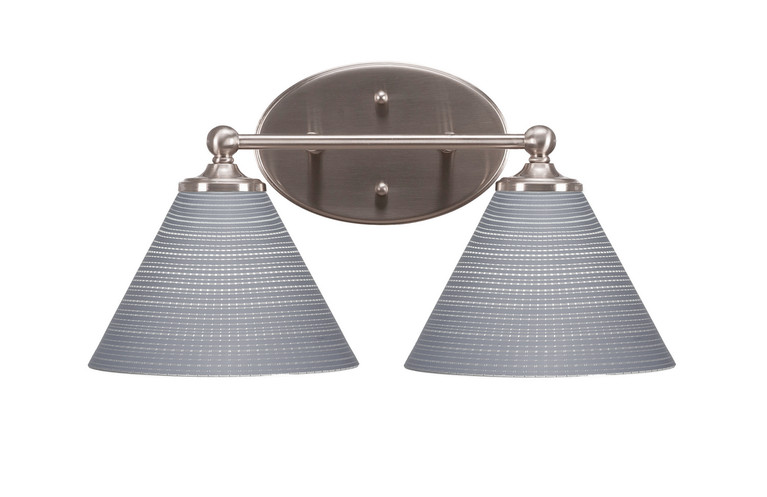 Toltec Lighting - 5912-BN-4052 - Two Light Bath Bar - Capri - Brushed Nickel
