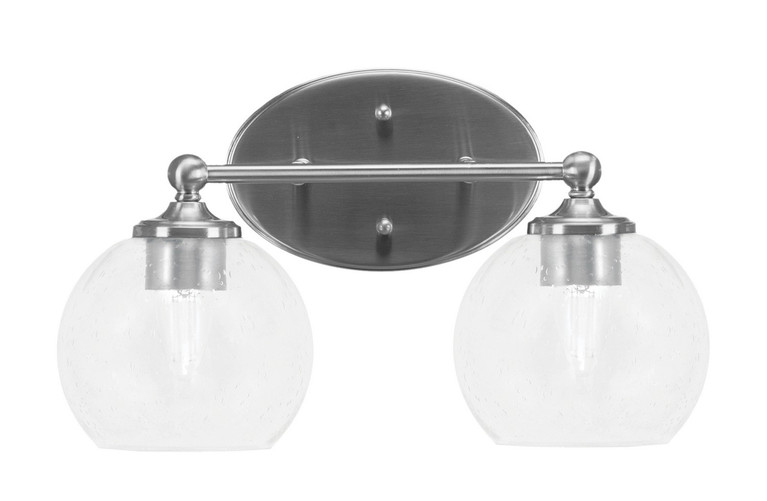 Toltec Lighting - 5912-BN-4100 - Two Light Bath Bar - Capri - Brushed Nickel