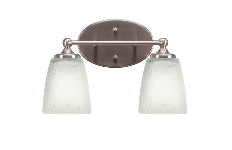Toltec Lighting - 5912-BN-460 - Two Light Bath Bar - Capri - Brushed Nickel