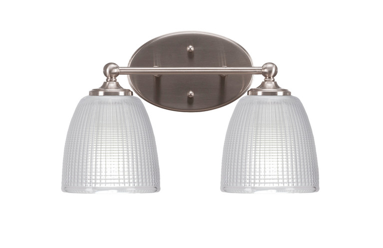 Toltec Lighting - 5912-BN-500 - Two Light Bath Bar - Capri - Brushed Nickel