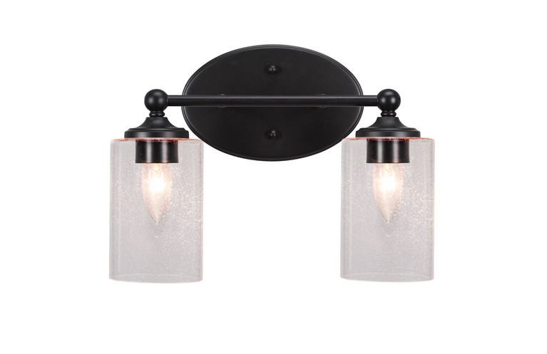 Toltec Lighting - 5912-MB-300 - Two Light Bath Bar - Capri - Matte Black