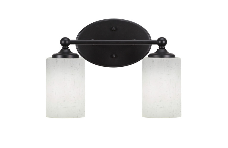 Toltec Lighting - 5912-MB-310 - Two Light Bath Bar - Capri - Matte Black
