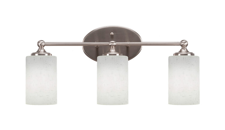 Toltec Lighting - 5913-BN-310 - Three Light Bath Bar - Capri - Brushed Nickel