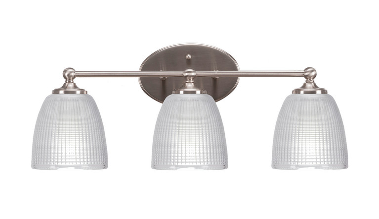 Toltec Lighting - 5913-BN-500 - Three Light Bath Bar - Capri - Brushed Nickel