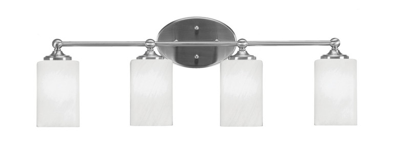 Toltec Lighting - 5914-BN-3001 - Four Light Bath Bar - Capri - Brushed Nickel