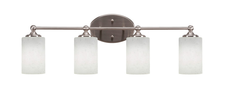Toltec Lighting - 5914-BN-310 - Four Light Bath Bar - Capri - Brushed Nickel