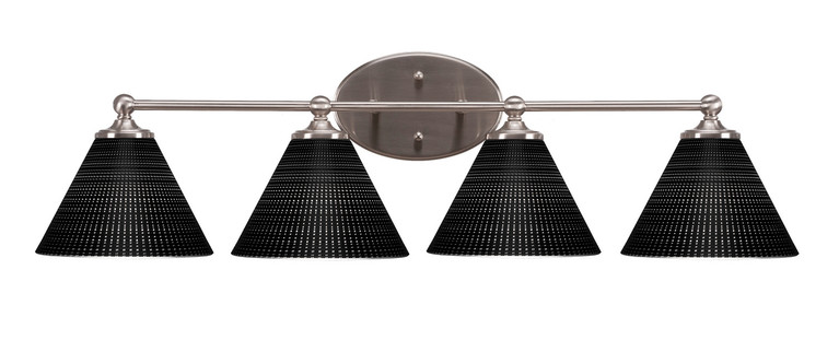 Toltec Lighting - 5914-BN-4059 - Four Light Bath Bar - Capri - Brushed Nickel
