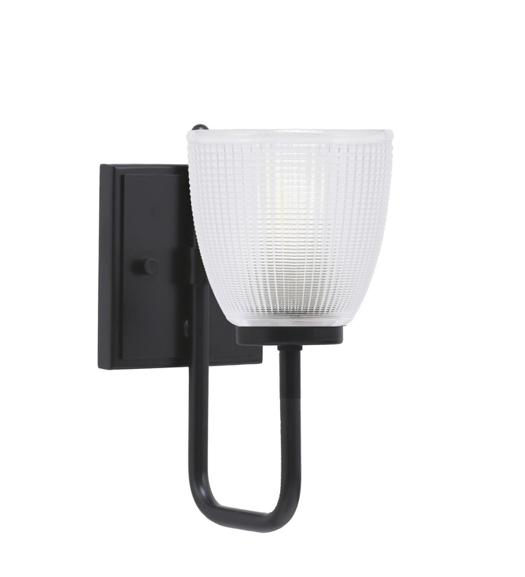 Toltec Lighting - 6221-MB-500 - One Light Wall Sconce - Sandia - Matte Black