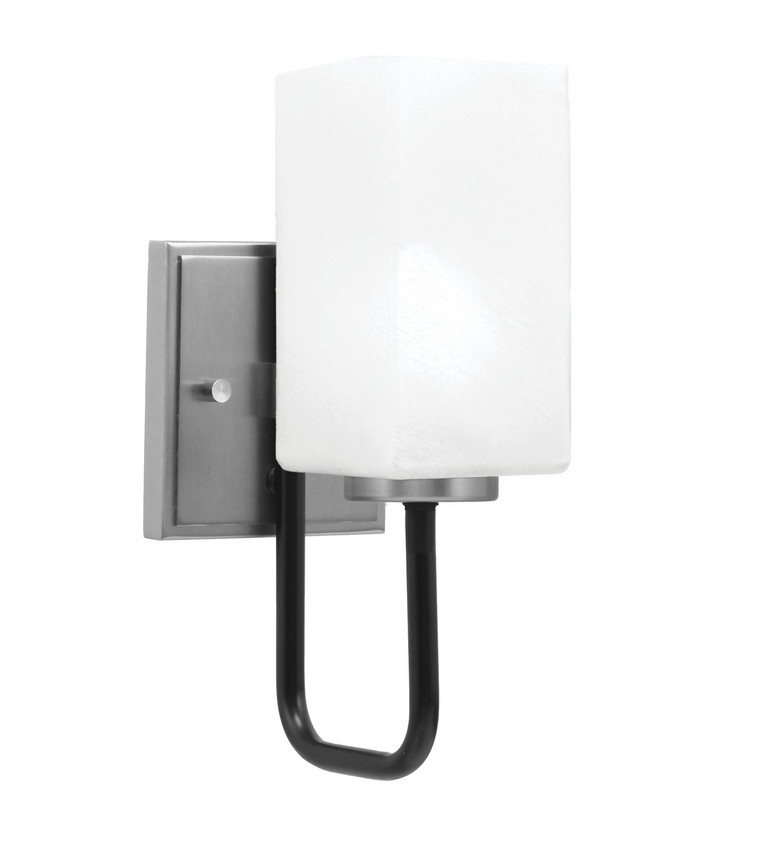 Toltec Lighting - 6221-MBGP-541 - One Light Wall Sconce - Sandia - Matte Black & Graphite