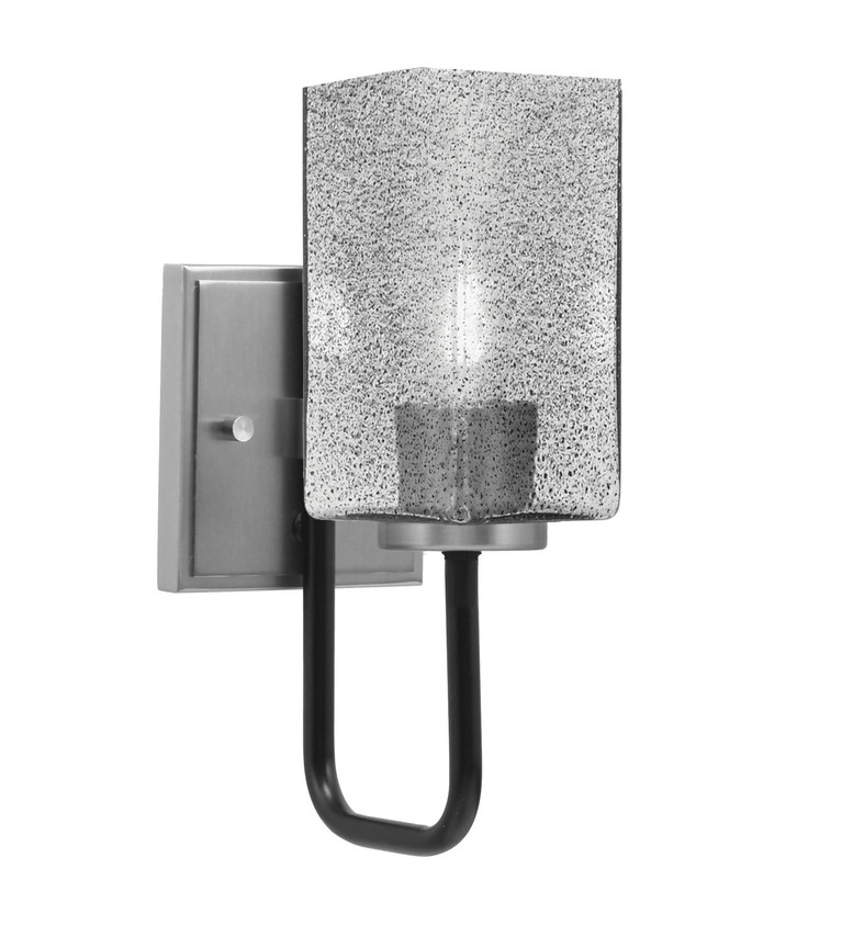 Toltec Lighting - 6221-MBGP-542 - One Light Wall Sconce - Sandia - Matte Black & Graphite