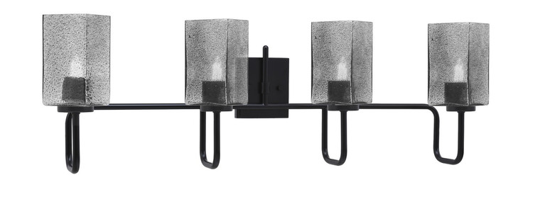 Toltec Lighting - 6224-MB-542 - Four Light Bath Bar - Sandia - Matte Black