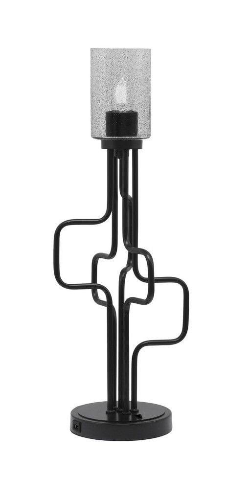 Toltec Lighting - 62-MB-3002 - One Light Accent Lamp - Sandia - Matte Black
