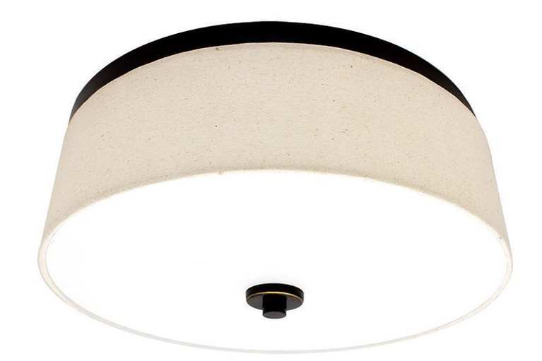 Westgate - LCFF-22-MCT5-BR - Integrated LED Fabric Drum - Bronze
