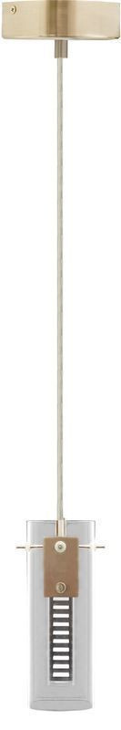 Westgate - LCFH-1L-MCT5 - LED Pendant - Brushed-Nickel