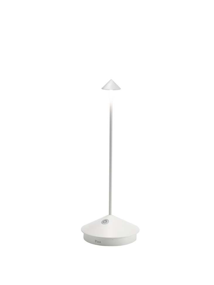 Zafferano - LD0650B4 - LED Table Lamp - Pina - White