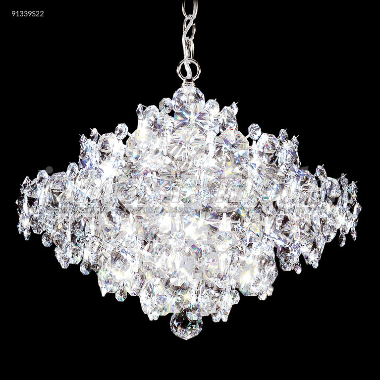 James R. Moder - 91339S22 - 37 Light Chandelier - Continental Fashion - Silver