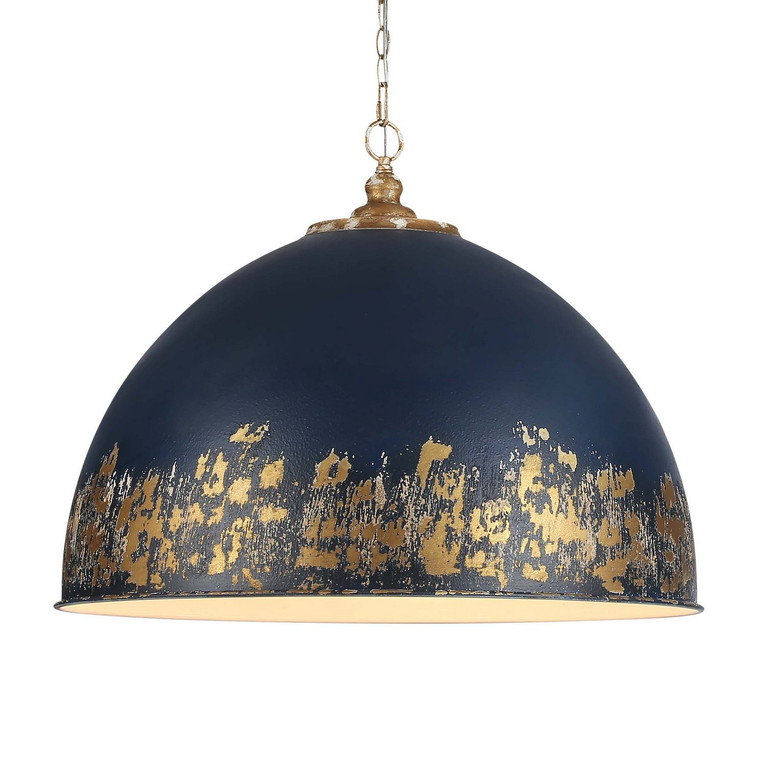 Golden - 0809-8P VG-ANVY - Eight Light Pendant - Alison - Vintage Gold