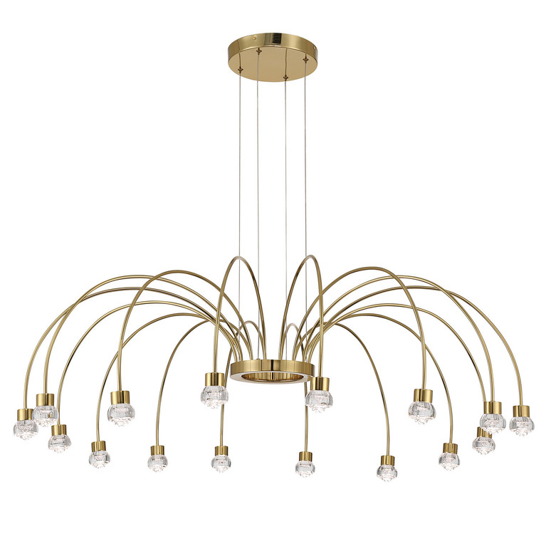 Golden - 1573-16 TG-B - LED Chandelier - Vario - Titanium Gold