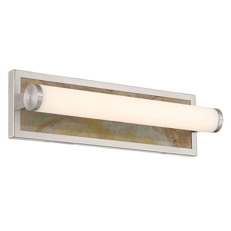 Golden - 1672-BA24 BN-MR - LED Vanity - Stratum - Brushed Nickel