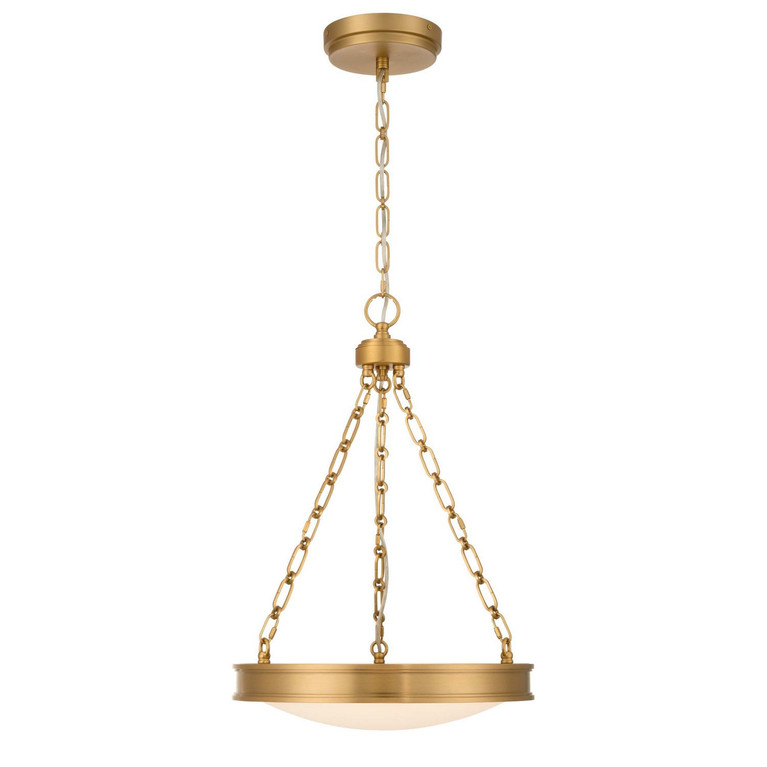Golden - 1700-17 BCB-EG - LED Pendant - Cameron - Brushed Champagne Brass