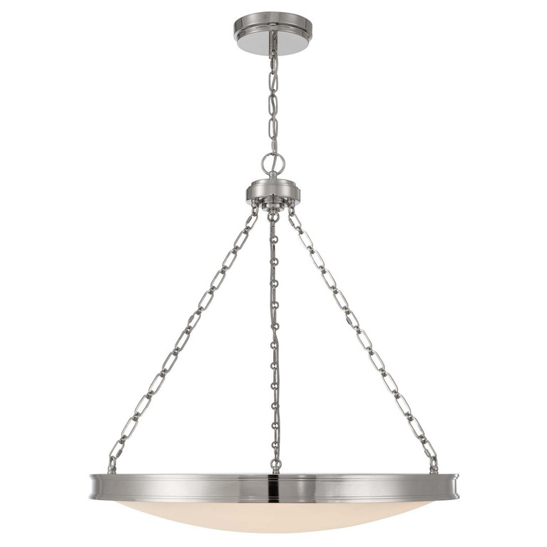 Golden - 1700-30 PN-EG - LED Pendant - Cameron - Polished Nickel
