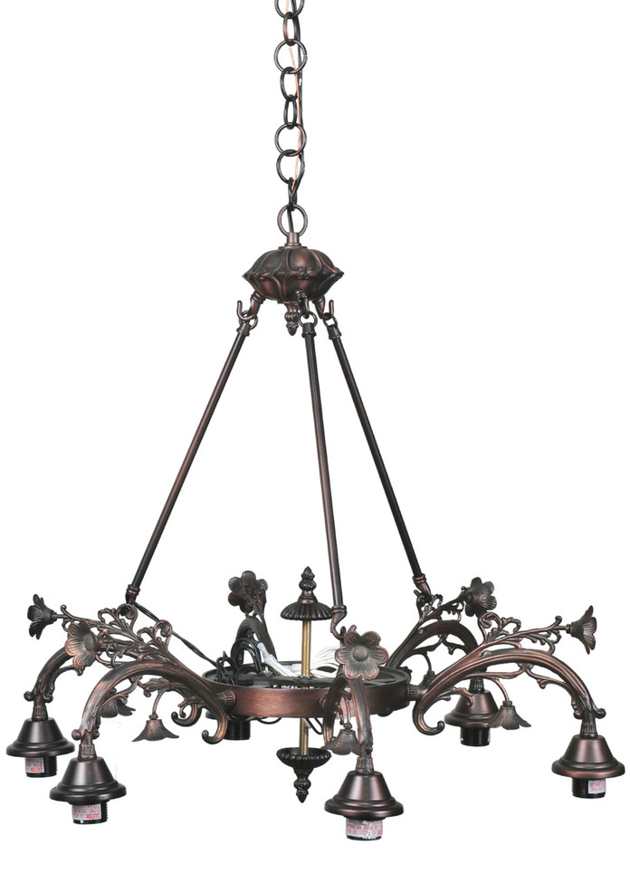 Meyda Tiffany - 26181 - Eight Light Chandelier - Victorian - Mahogany Bronze