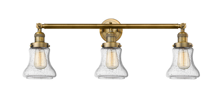 manufacturer_finish:Brushed Brass|manufacturer_glass:Seedy Bellmont|light_output:220.00lm|color_temperature:2200K|cri:99