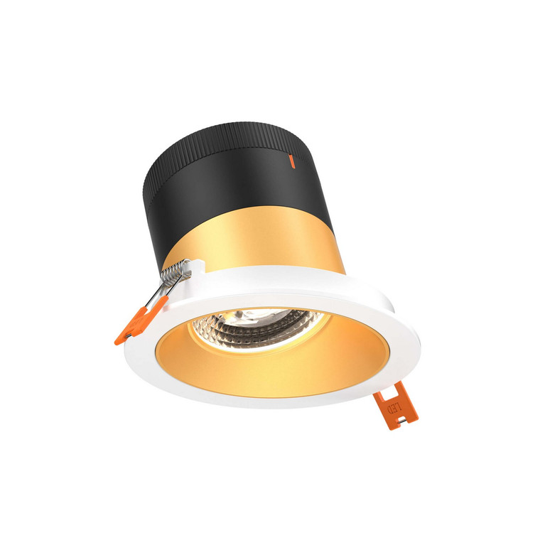 Dals - RC04-CC-35-SLGD-TWH - Modular Downlight - Moda - Gold