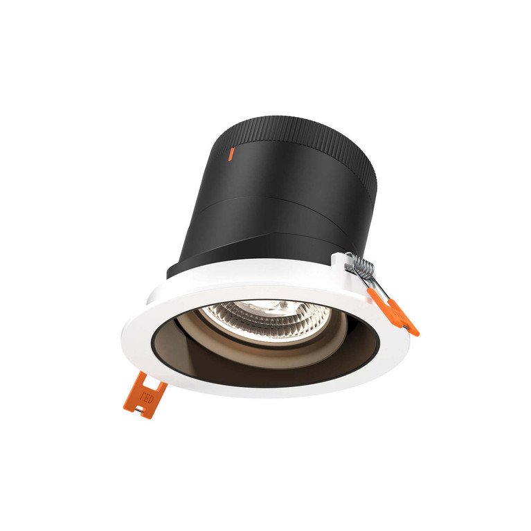 Dals - RC04-CC-60-GMBBK-TWH - Modular Downlight - Moda - Black