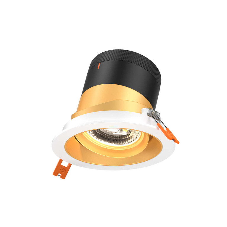 Dals - RC04-CC-60-GMBGD-TWH - Modular Downlight - Moda - Gold