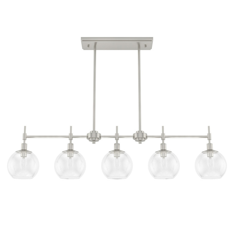 Hunter - 19748 - Five Light Chandelier - Xidane - Brushed Nickel
