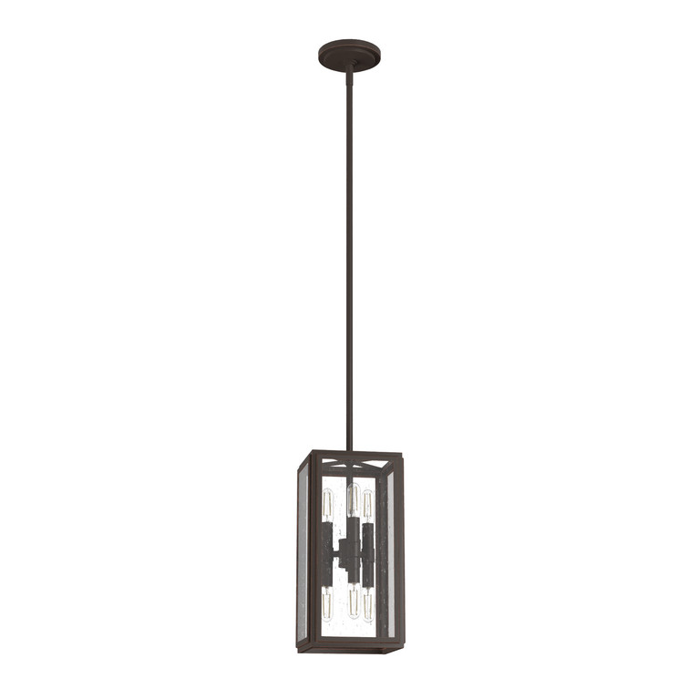Hunter - 19975 - Six Light Pendant - Felippe - Onyx Bengal