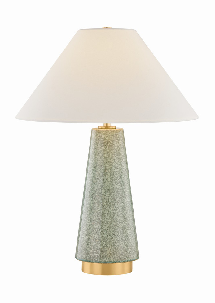 Mitzi - HL977201-AGB/CIS - One Light Table Lamp - Dalaila - Aged Brass