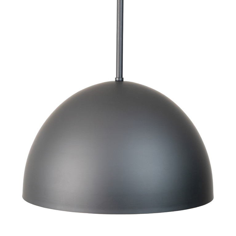 Hunter - 48126 - One Light Pendant - Erling - Matte Black