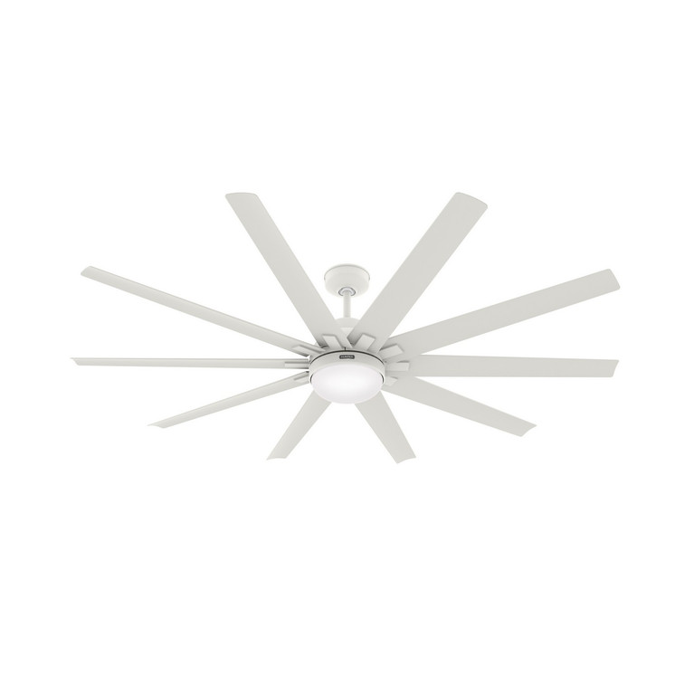 Hunter - 50717 - 72 Ceiling Fan - Overton - Matte White