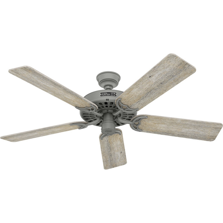 Hunter - 51123 - 52 Ceiling Fan - Hunter Original - Matte Silver