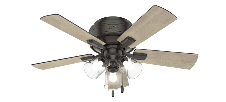 Hunter - 52153 - 42 Ceiling Fan - Crestfield - Noble Bronze