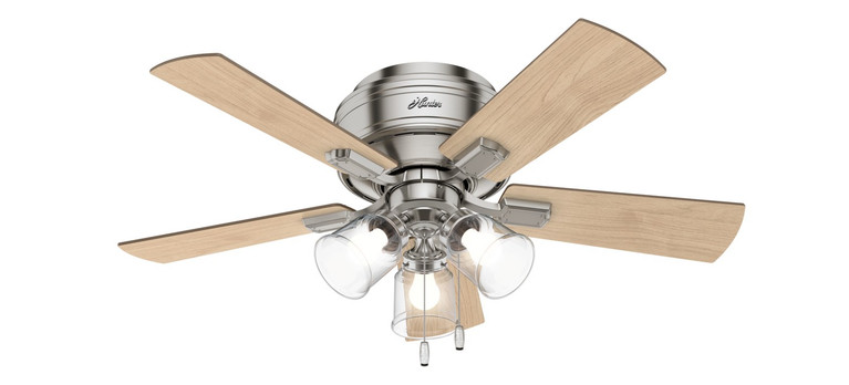 Hunter - 52154 - 42 Ceiling Fan - Crestfield - Brushed Nickel