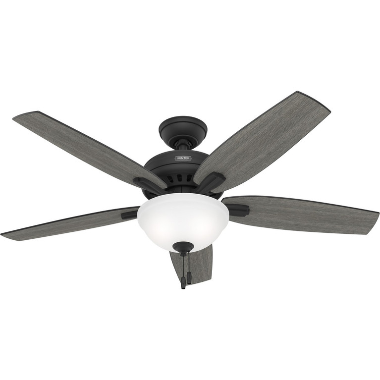 Hunter - 52395 - 52 Ceiling Fan - Newsome - Matte Black