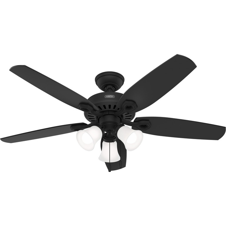 Hunter - 52731 - 52Ceiling Fan - Builder - Matte Black