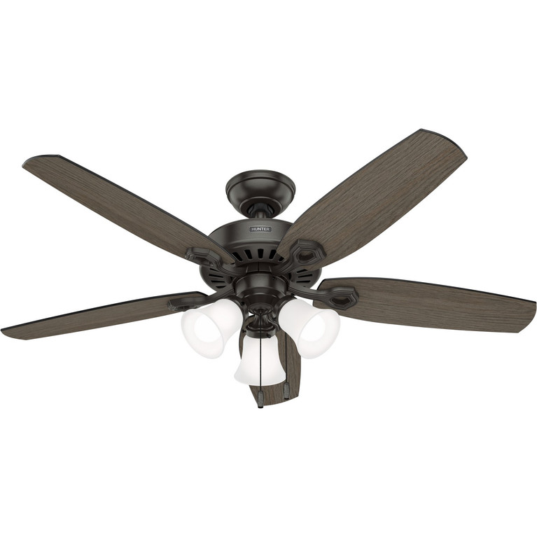 Hunter - 52732 - 52Ceiling Fan - Builder - Noble Bronze