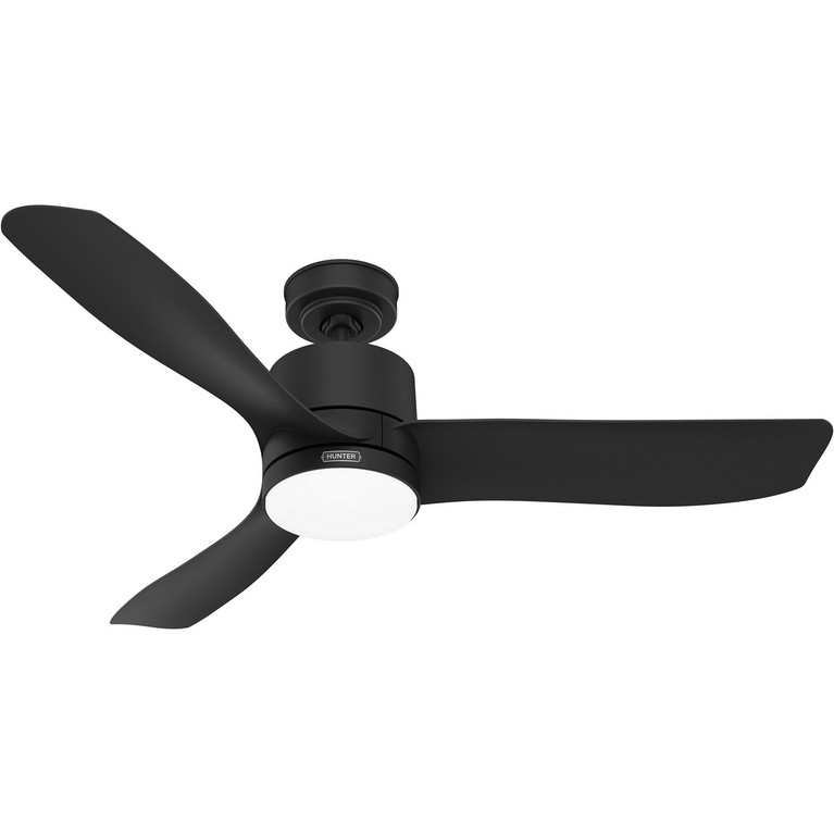 Hunter - 52967 - 52 Ceiling Fan - Bolsa - Matte Black