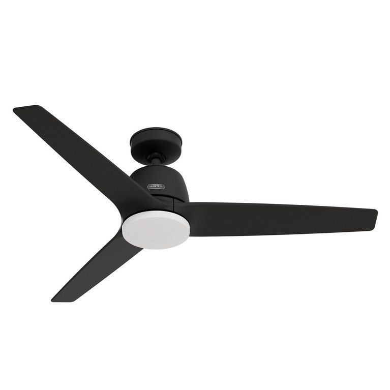 Hunter - 53546 - 52 Ceiling Fan - Malden - Matte Black