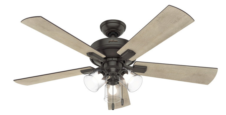 Hunter - 54205 - 52 Ceiling Fan - Crestfield - Noble Bronze