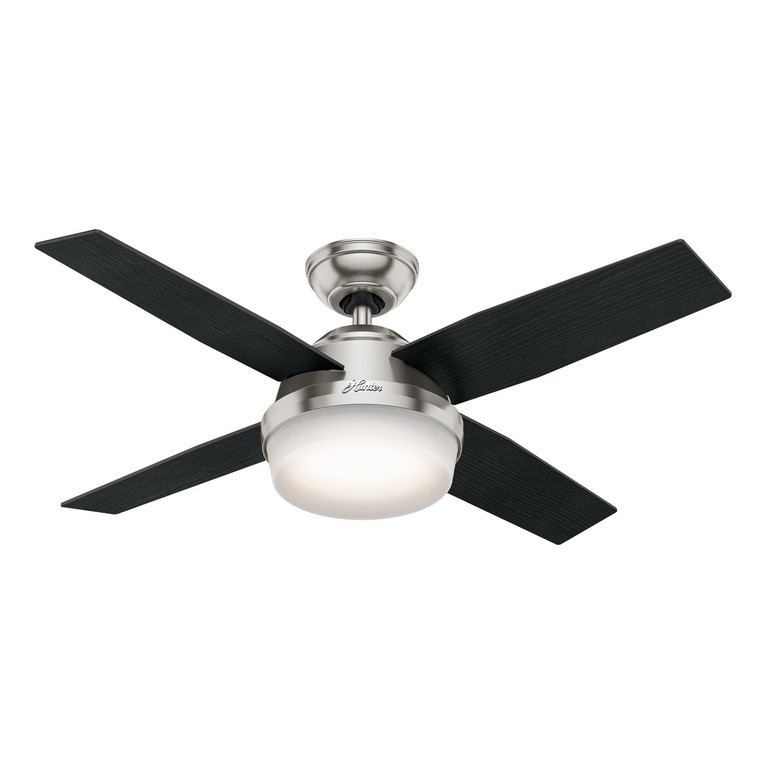 Hunter - 59245 - 44 Ceiling Fan - Dempsey - Brushed Nickel